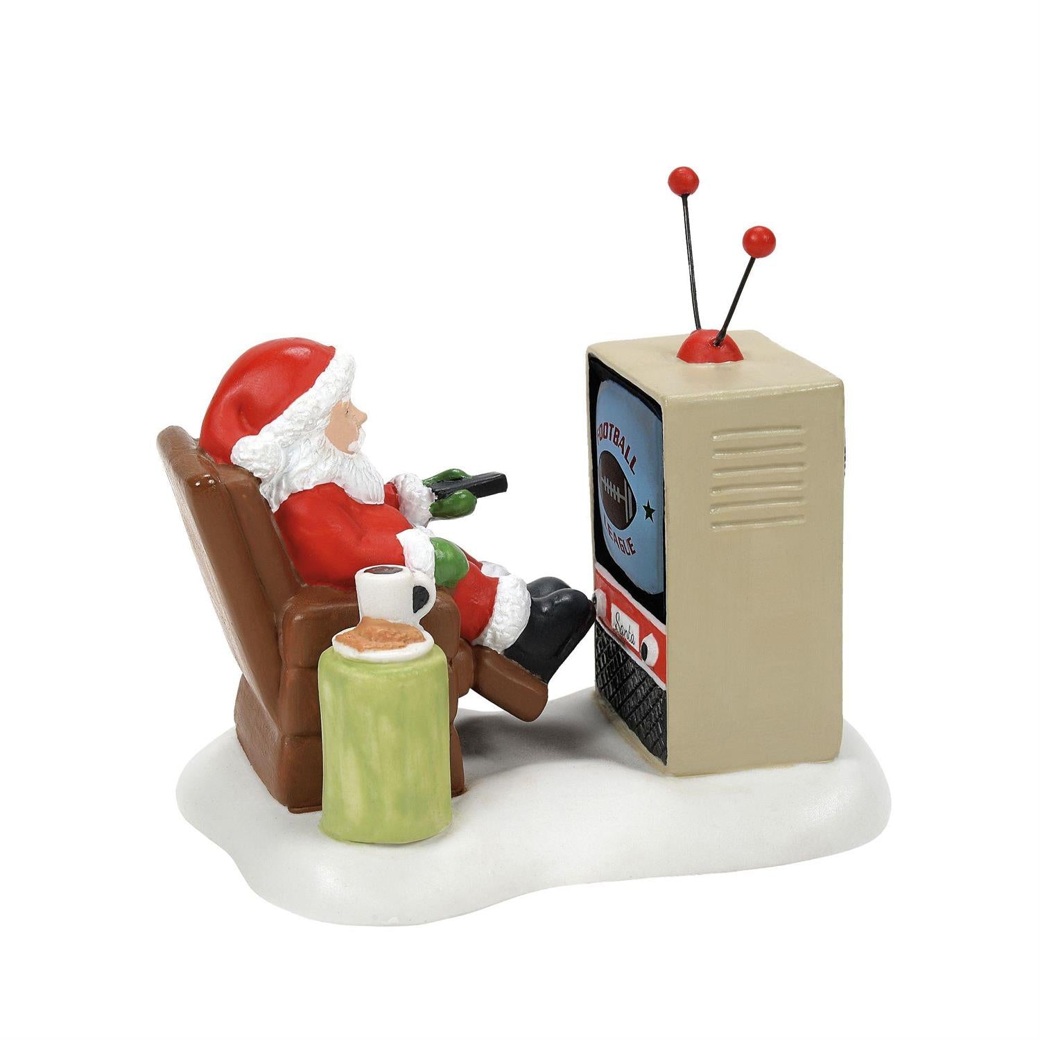 North Pole Village Santa At The Man Cave #6011405